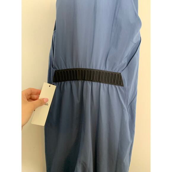 Lululemon Vindur Jumpsuit One Piece Pant Lab Ink Blue Womens 4 New - Picture 8 of 16